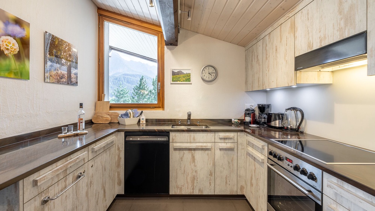 Photo of Kitchen in Engadin Scoul