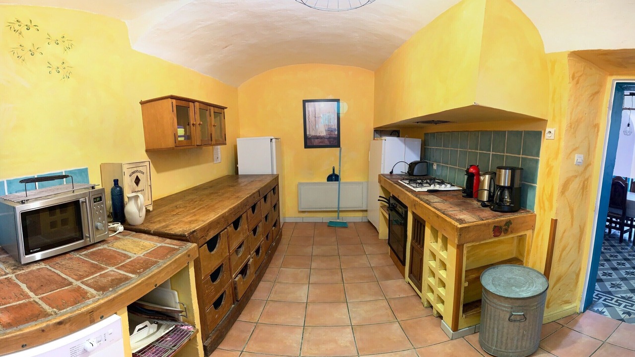 Photo of Kitchen in Saint-Alban-sous-Sampzon