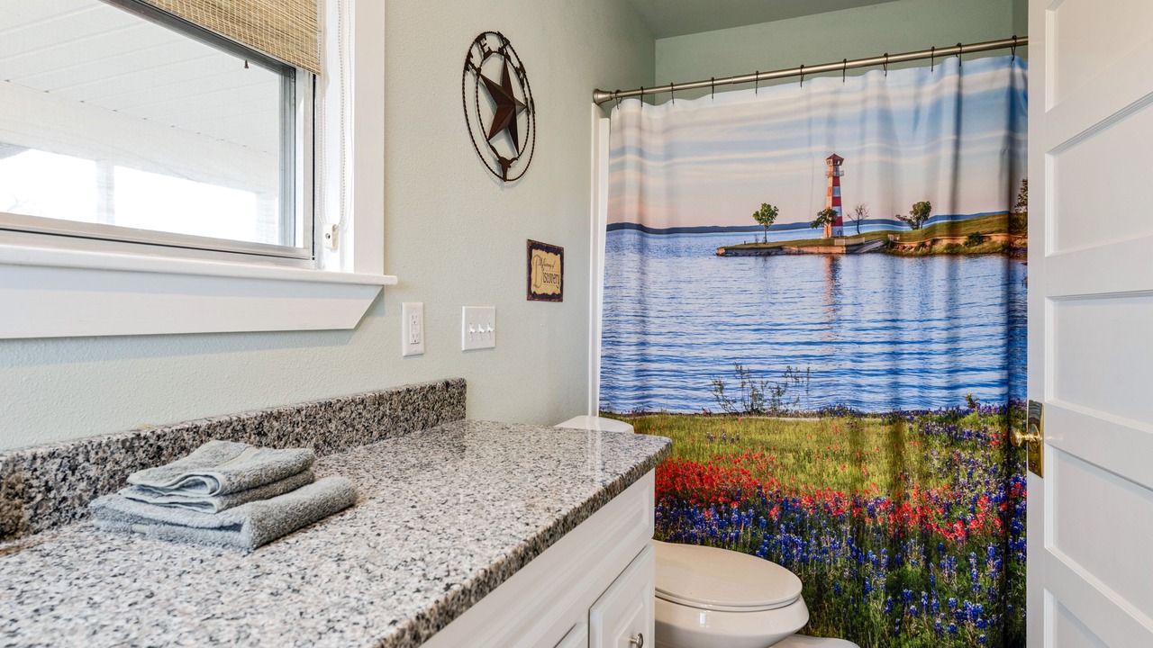 Photo of Bathroom in Buchanan Dam