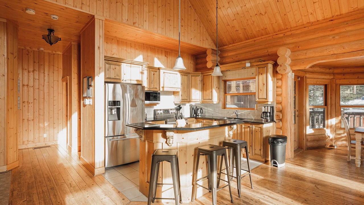 Photo of Kitchen in Fiddler Lake Resort