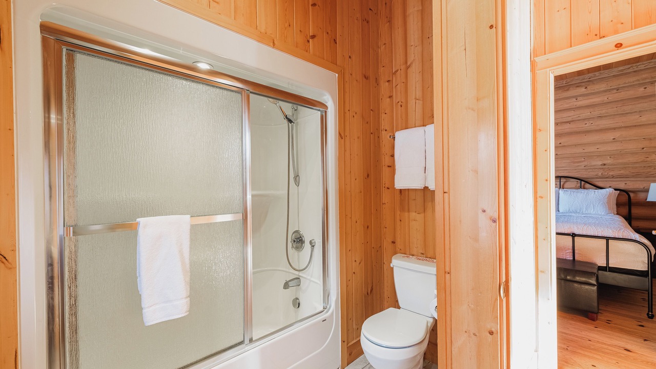 Photo of Bathroom in Fiddler Lake Resort