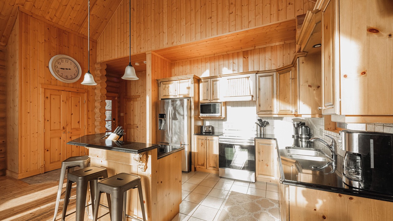 Photo of Kitchen in Fiddler Lake Resort