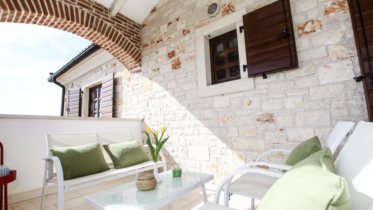 Photo of Patio Balcony in Sveti Lovrec