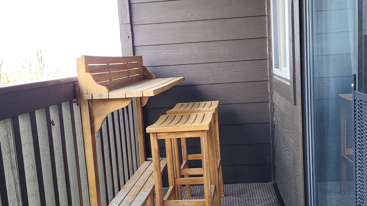 Photo of Patio Balcony in Chalet Village
