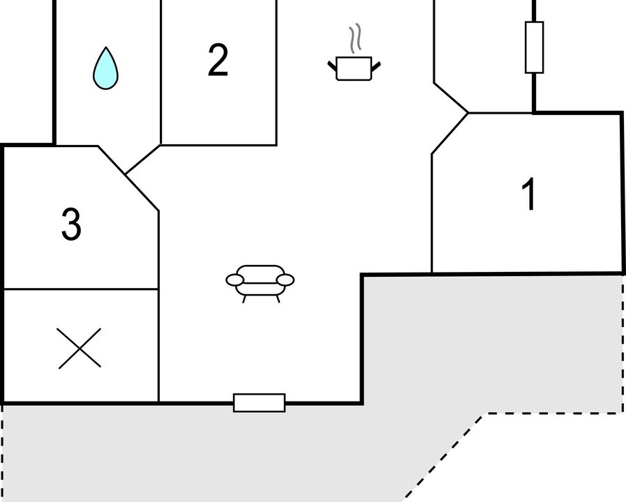 Photo of Bathroom in Skygge