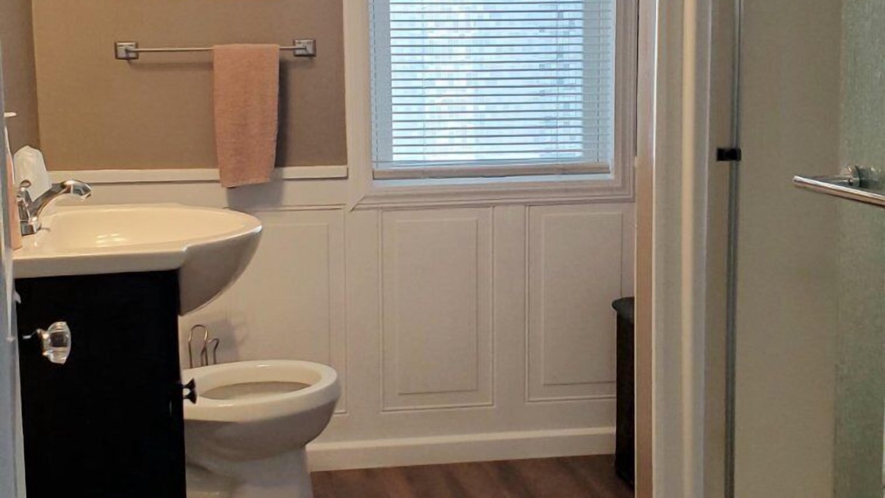 Photo of Bathroom in Downtown Niagara Falls