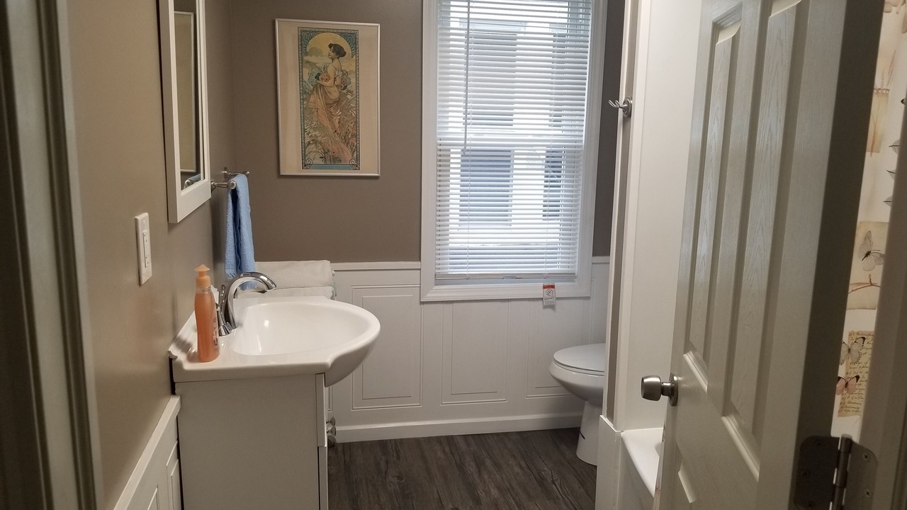 Photo of Bathroom in Downtown Niagara Falls