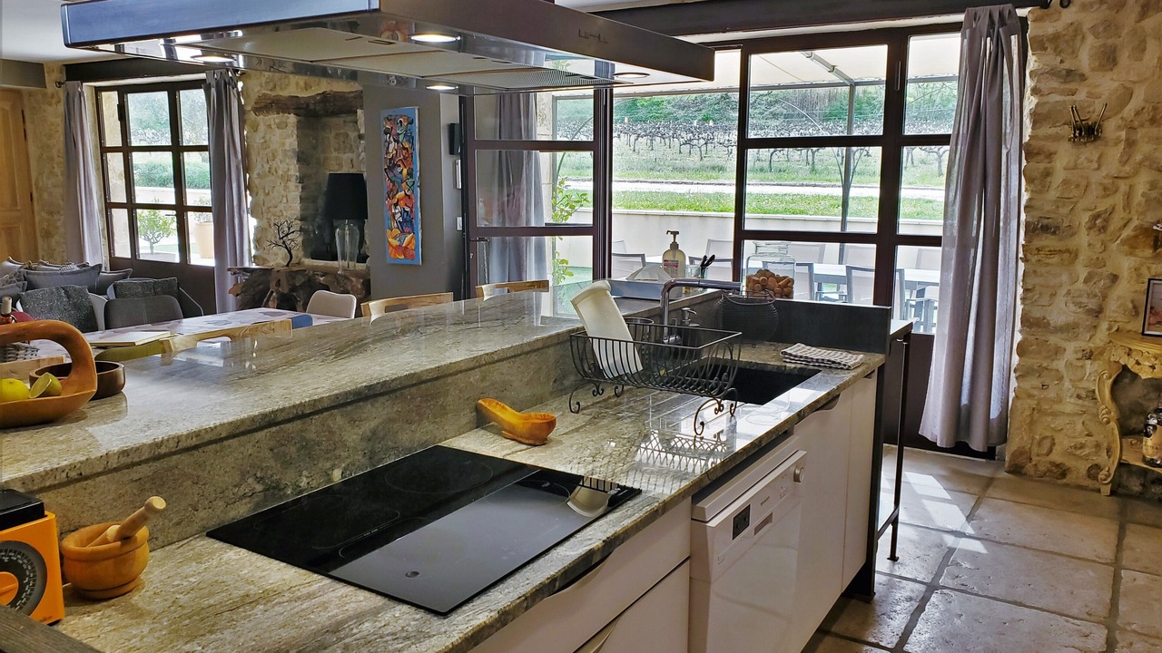 Photo of Kitchen in Saint-Julien-de-Peyrolas