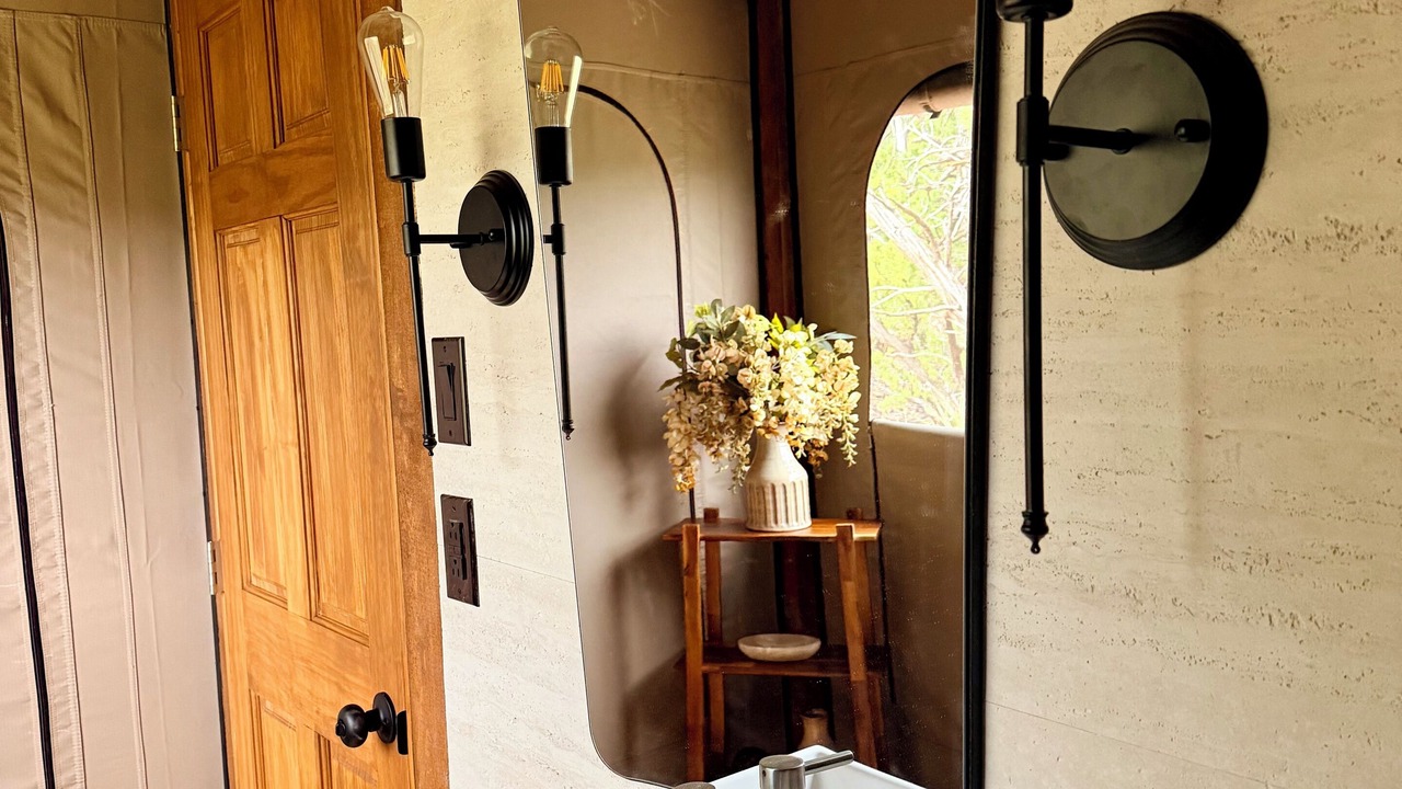 Photo of Bathroom in High Rolls Mountain Park