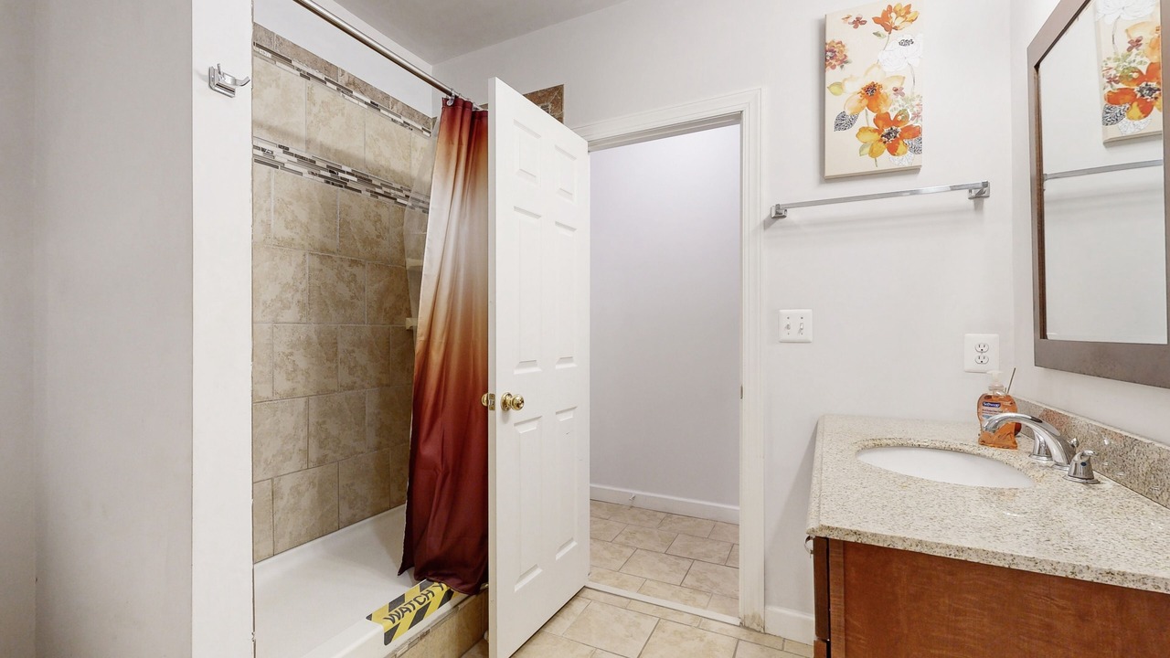 Photo of Bathroom in Orange