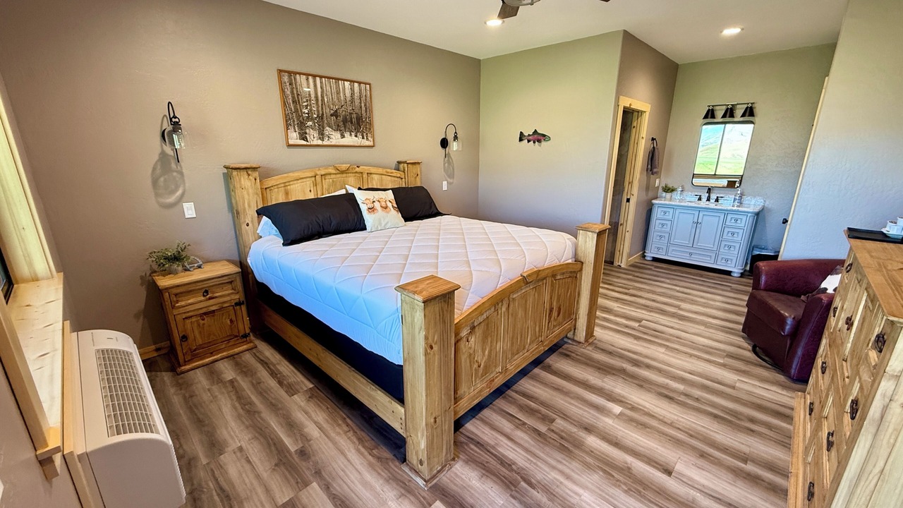 Photo of Bedroom in White Bird