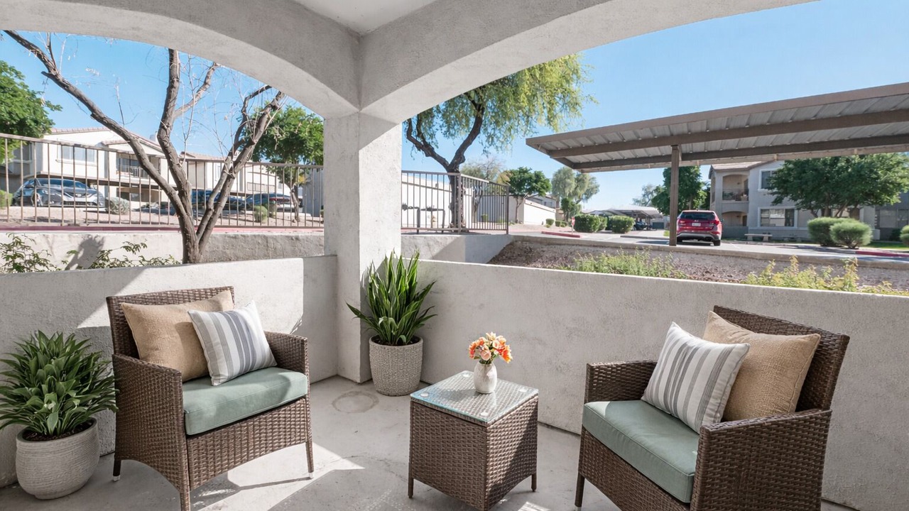 Photo of Patio Balcony in McDowell Mountain Apartments