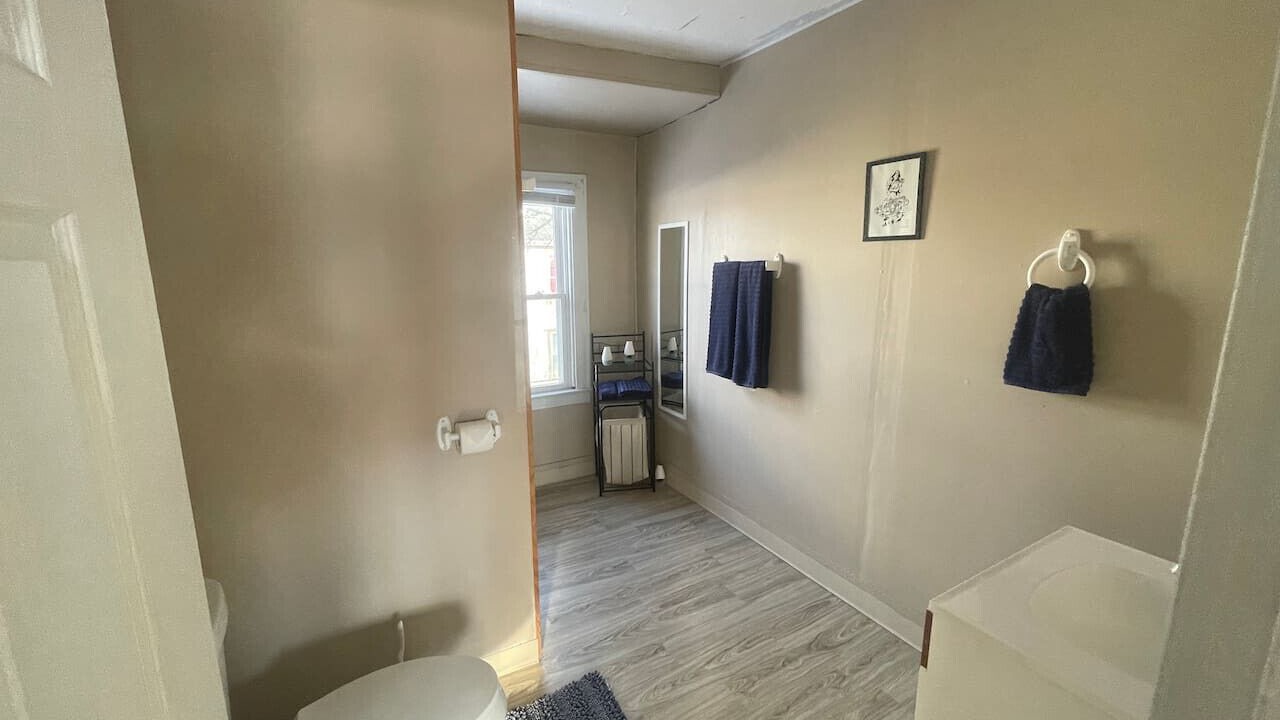 Photo of Bathroom in Downtown Syracuse