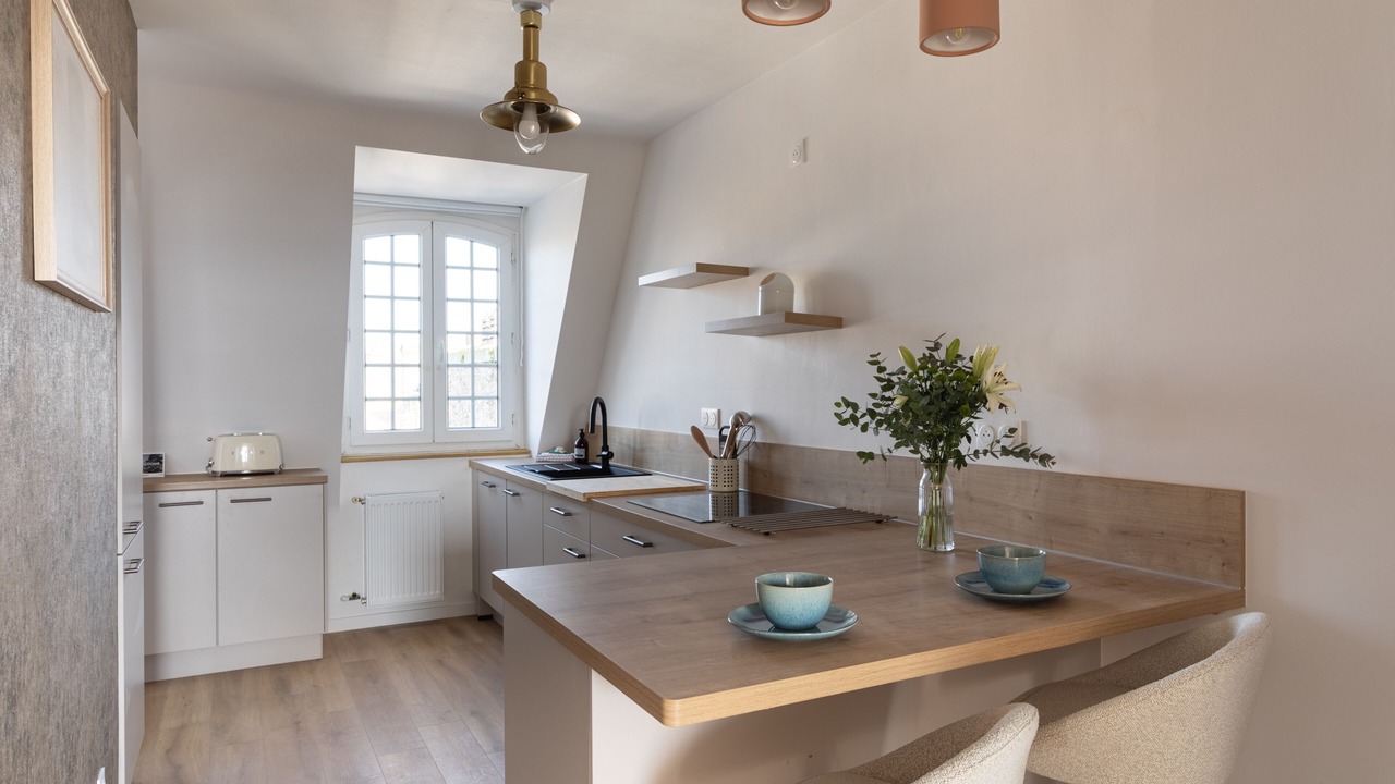 Photo of Kitchen in La Guymauviere-La Hulotais-La Bourelais
