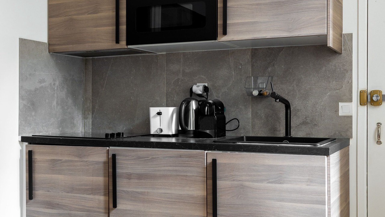Photo of Kitchen in Quartier de la Folie-Mericourt