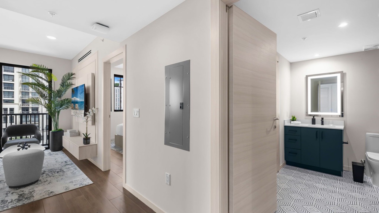 Photo of Bathroom in Industrial Section