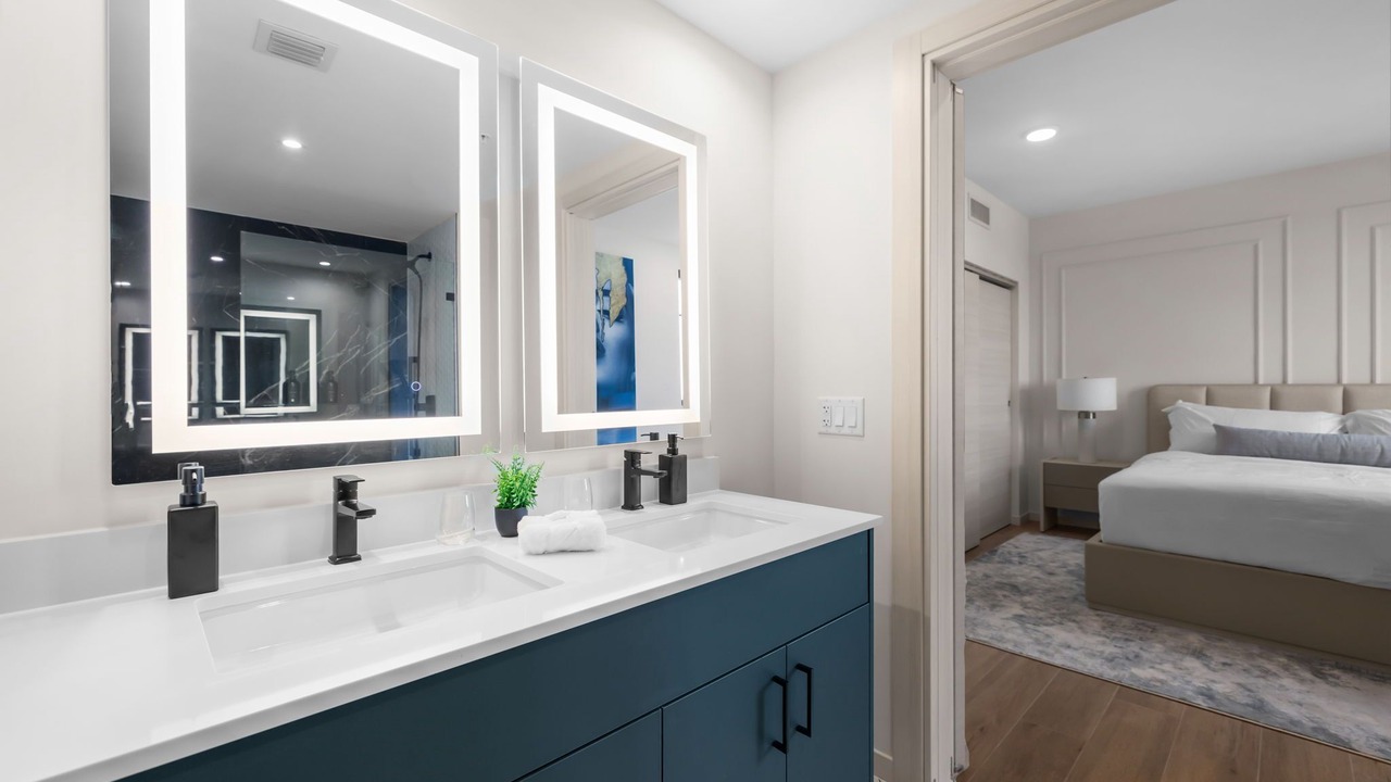 Photo of Bathroom in Industrial Section