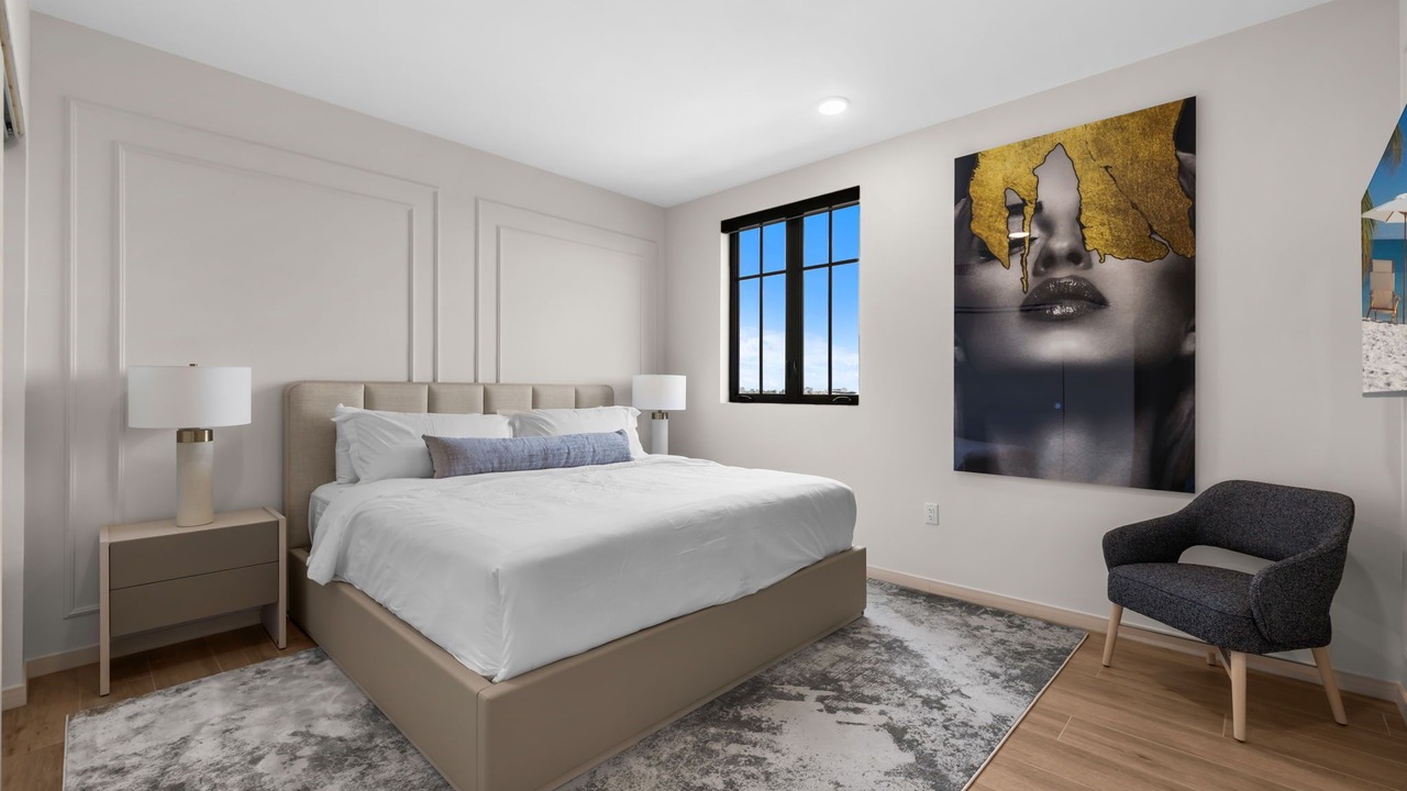 Photo of Bedroom in Industrial Section