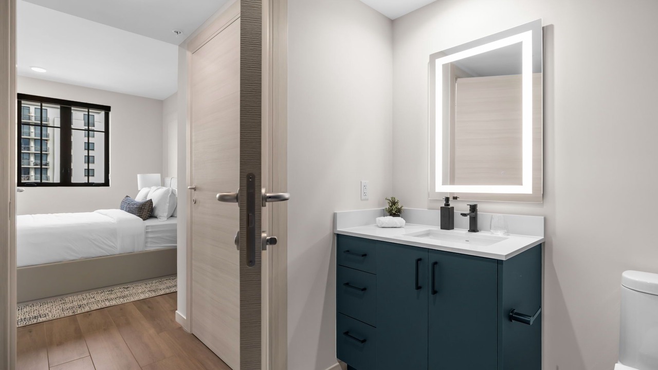 Photo of Bathroom in Industrial Section
