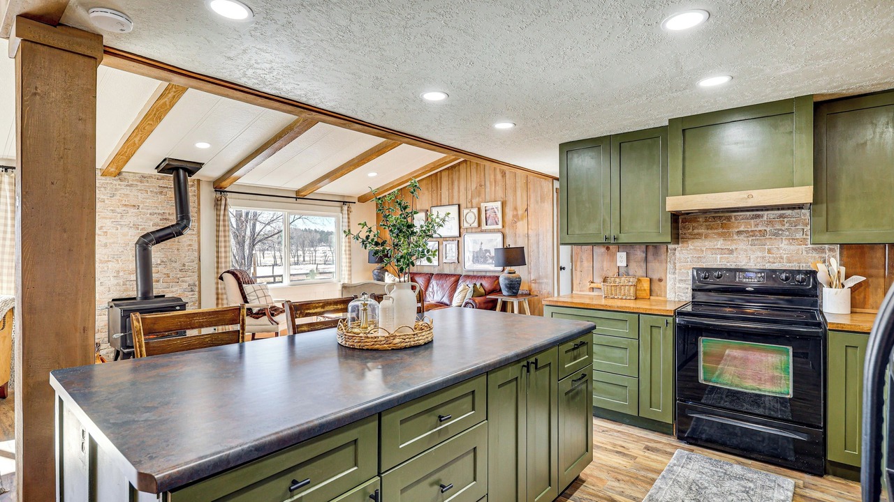 Photo of Kitchen in Blue