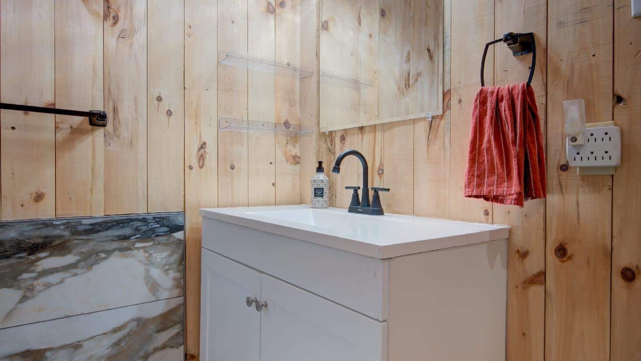 Photo of Bathroom in Blue Sea