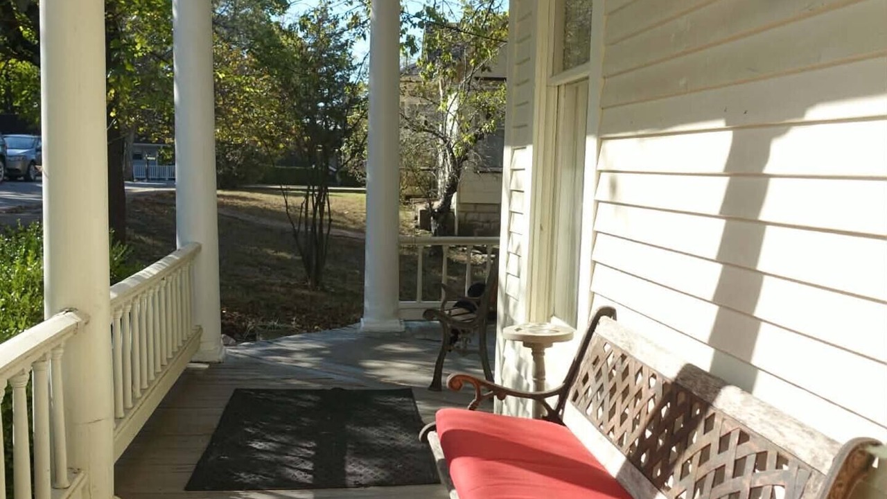 Photo of Patio Balcony in Eureka Springs Historic District