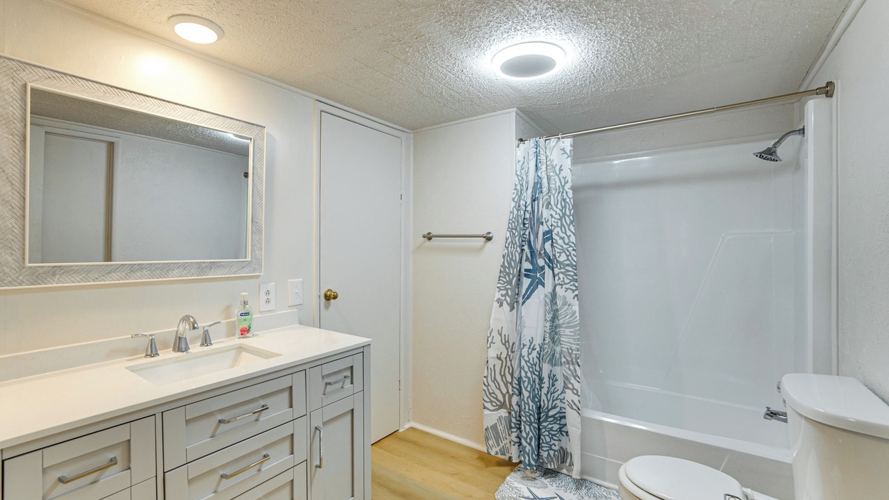 Photo of Bathroom in Log Cabin