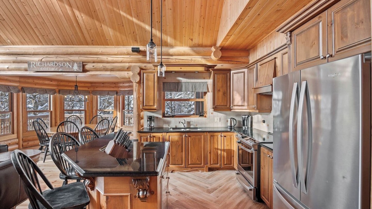 Photo of Kitchen in Fiddler Lake Resort