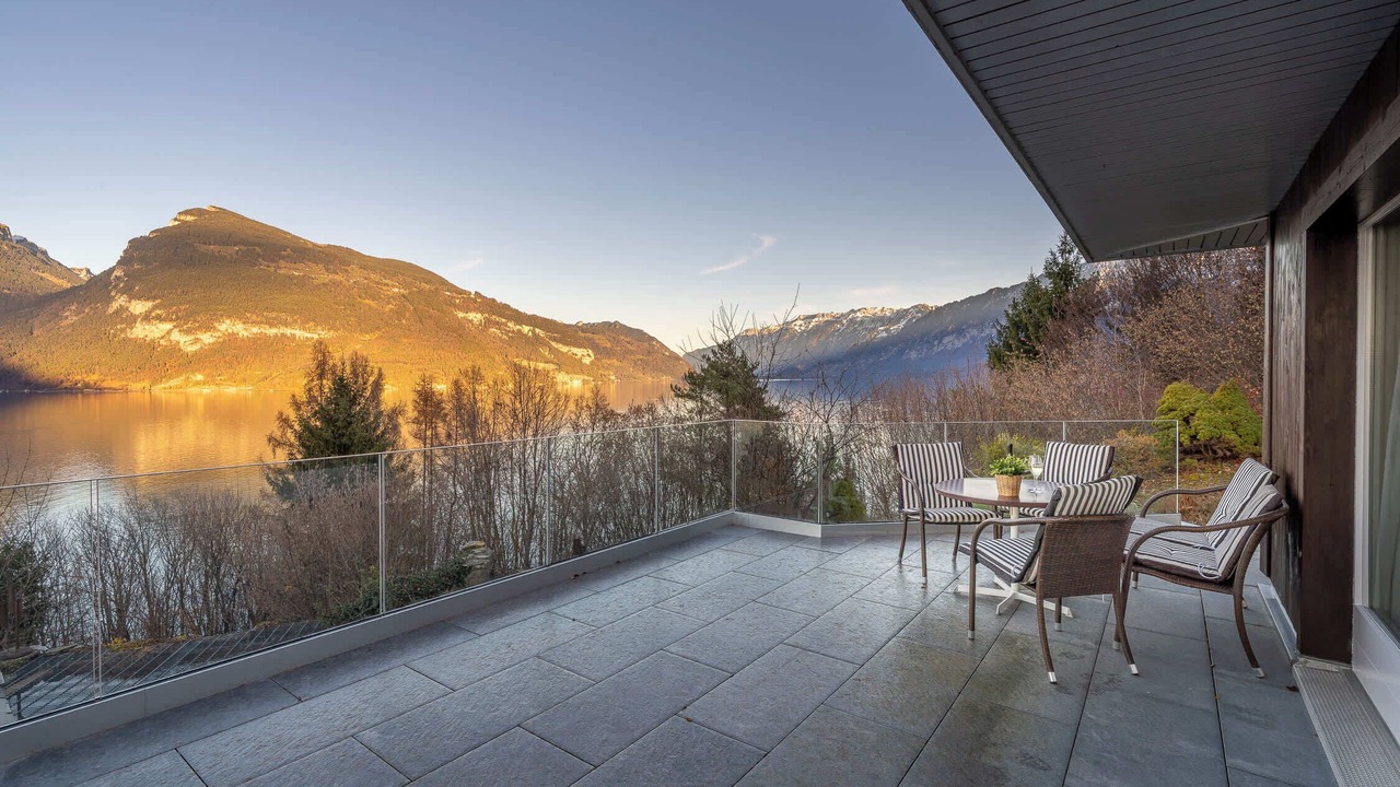 Photo of Patio Balcony in Spiez
