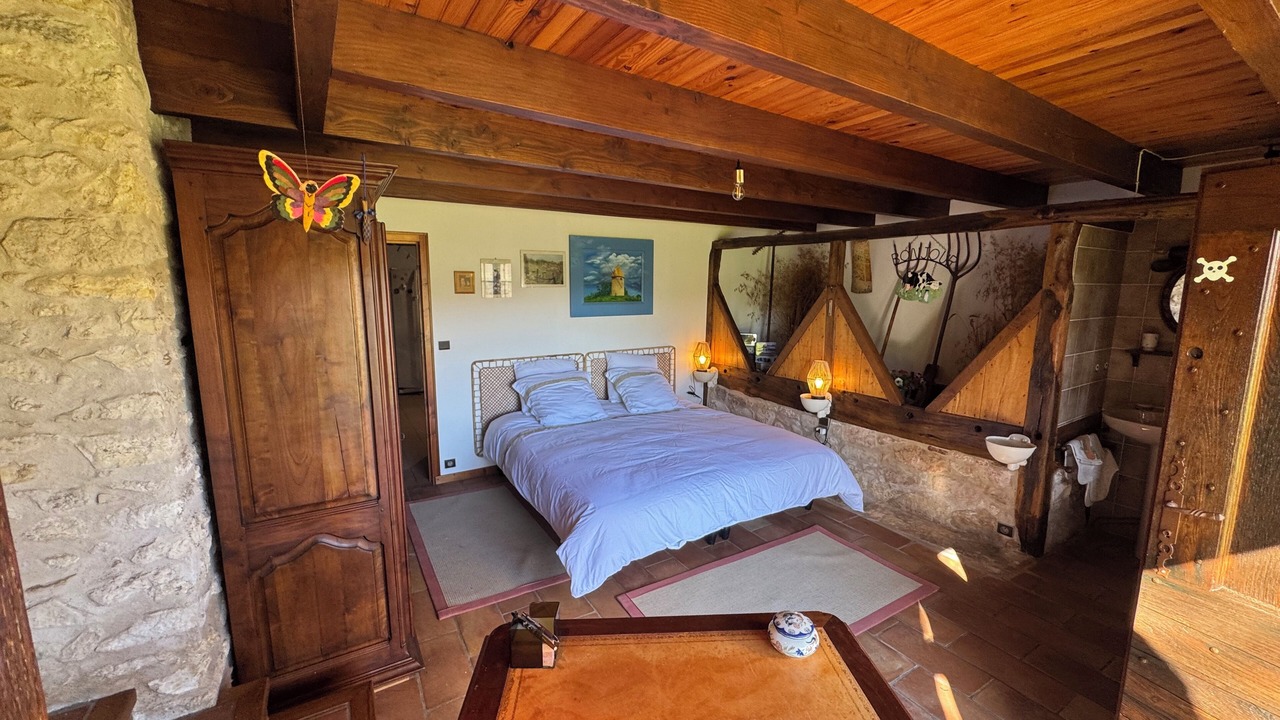 Photo of Bedroom in Montaigu-de-Quercy