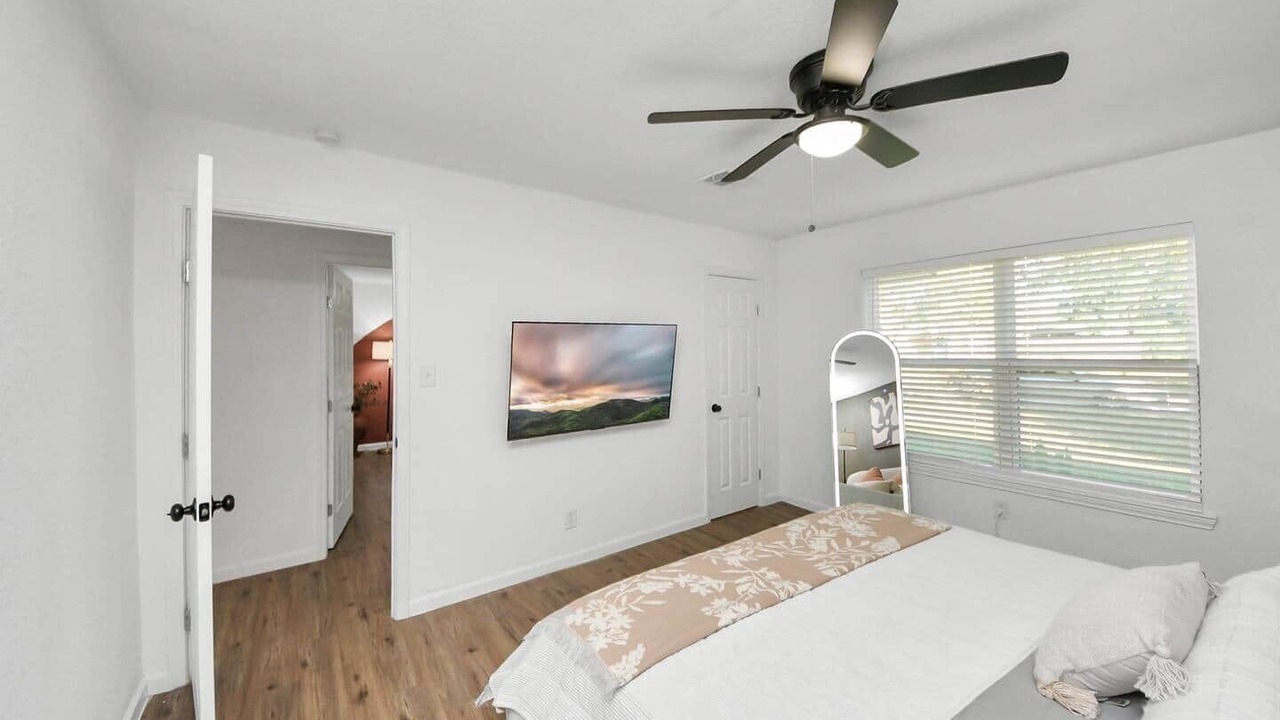 Photo of Bedroom in Spring Shadows