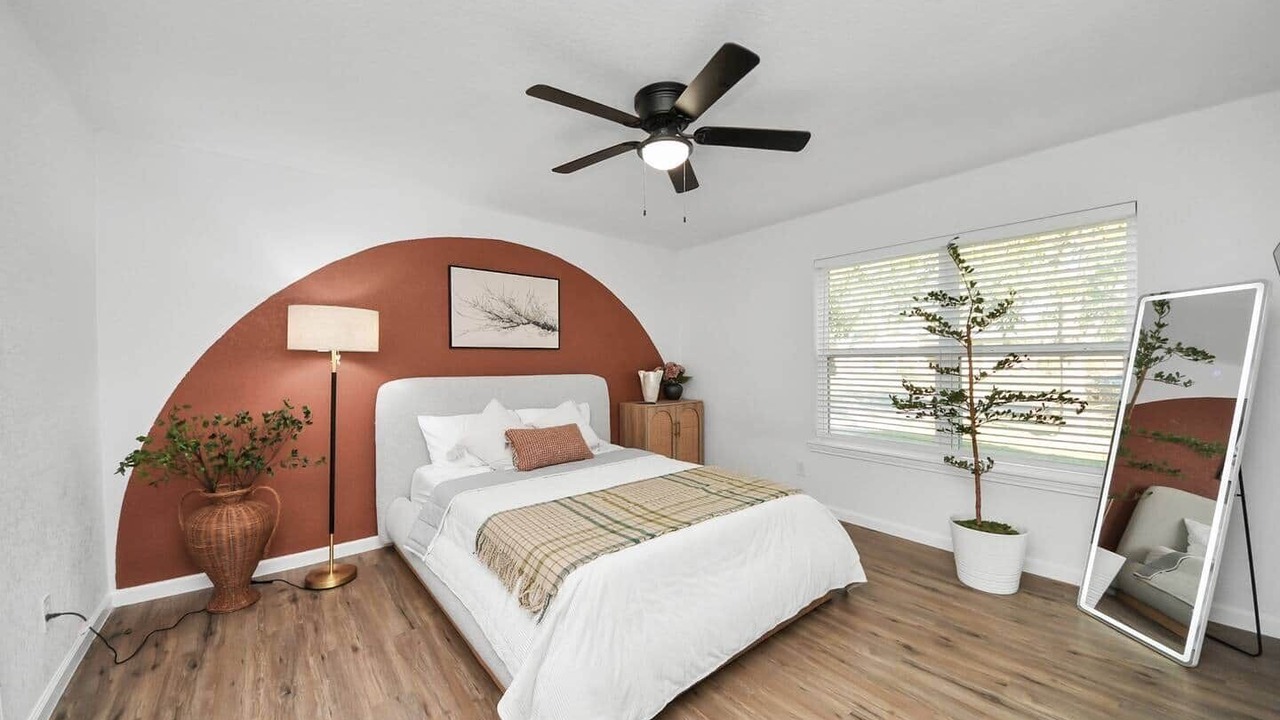 Photo of Bedroom in Spring Shadows