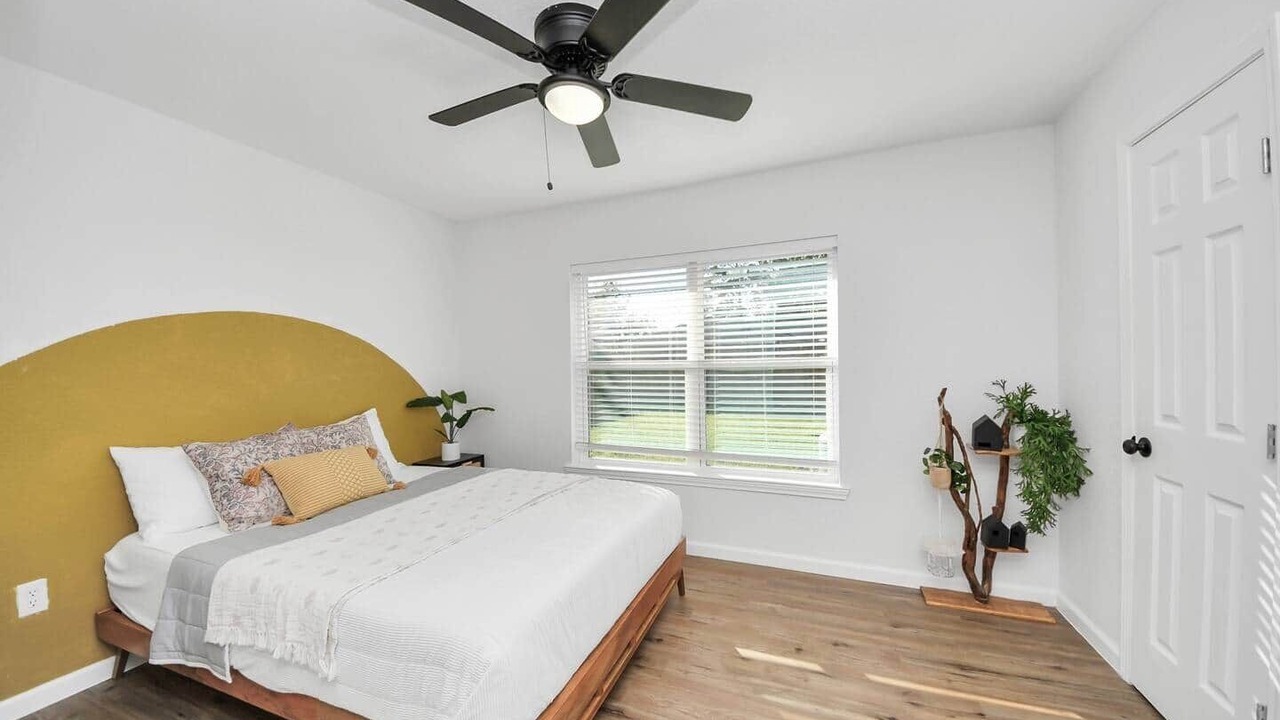 Photo of Bedroom in Spring Shadows