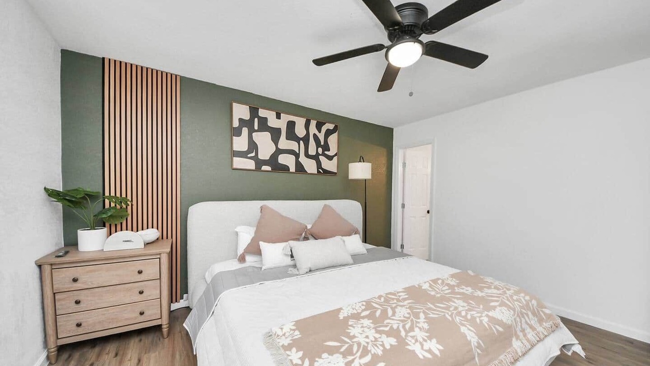 Photo of Bedroom in Spring Shadows