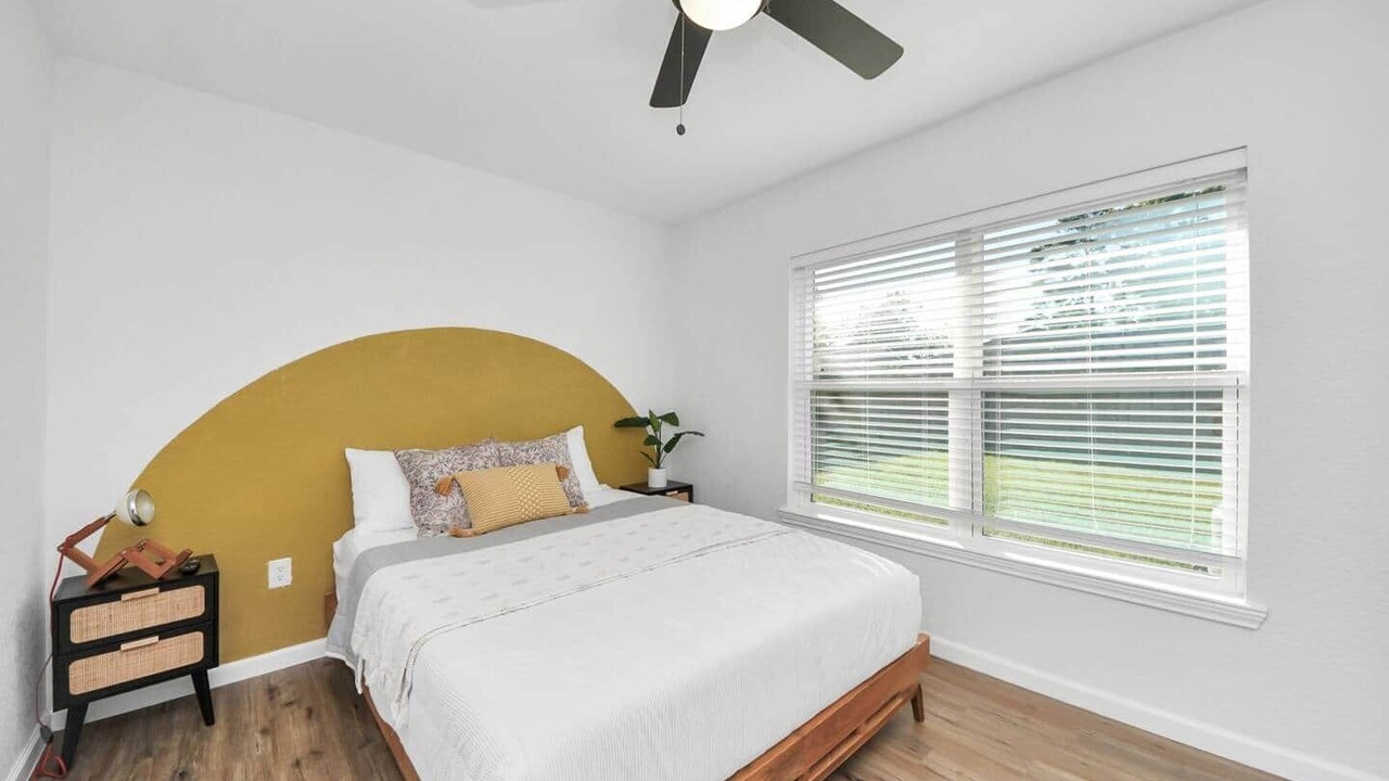Photo of Bedroom in Spring Shadows
