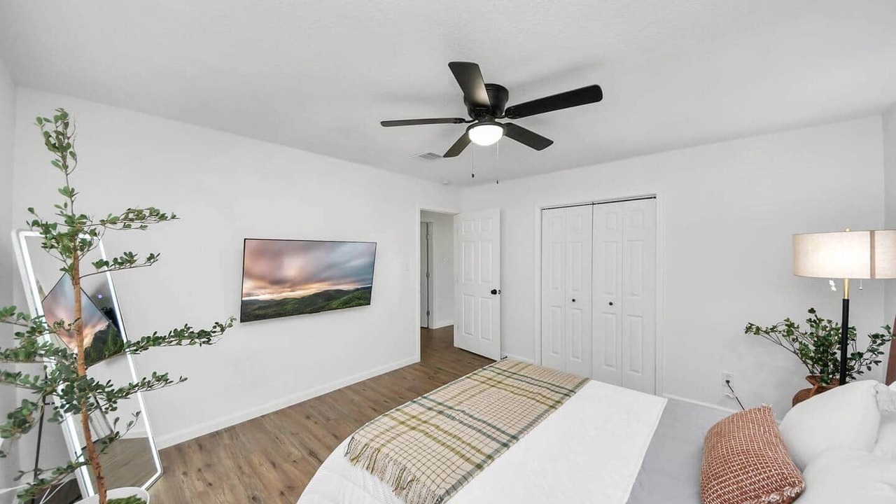 Photo of Bedroom in Spring Shadows