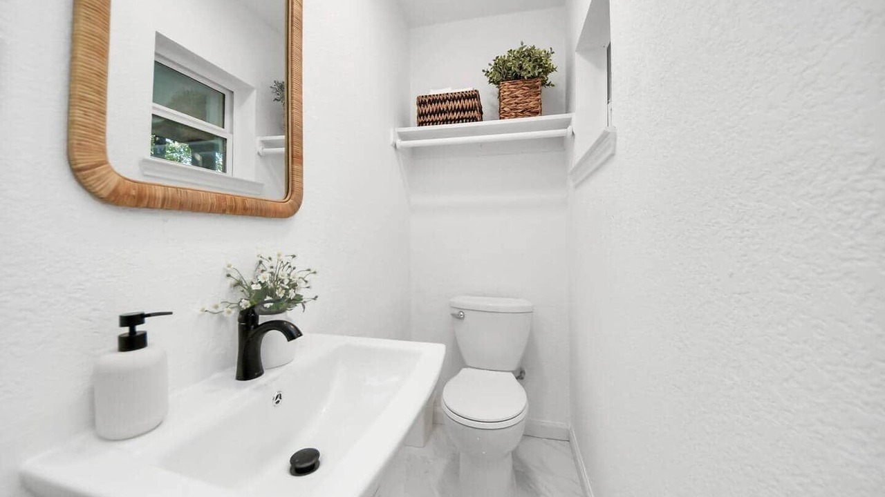 Photo of Bathroom in Spring Shadows