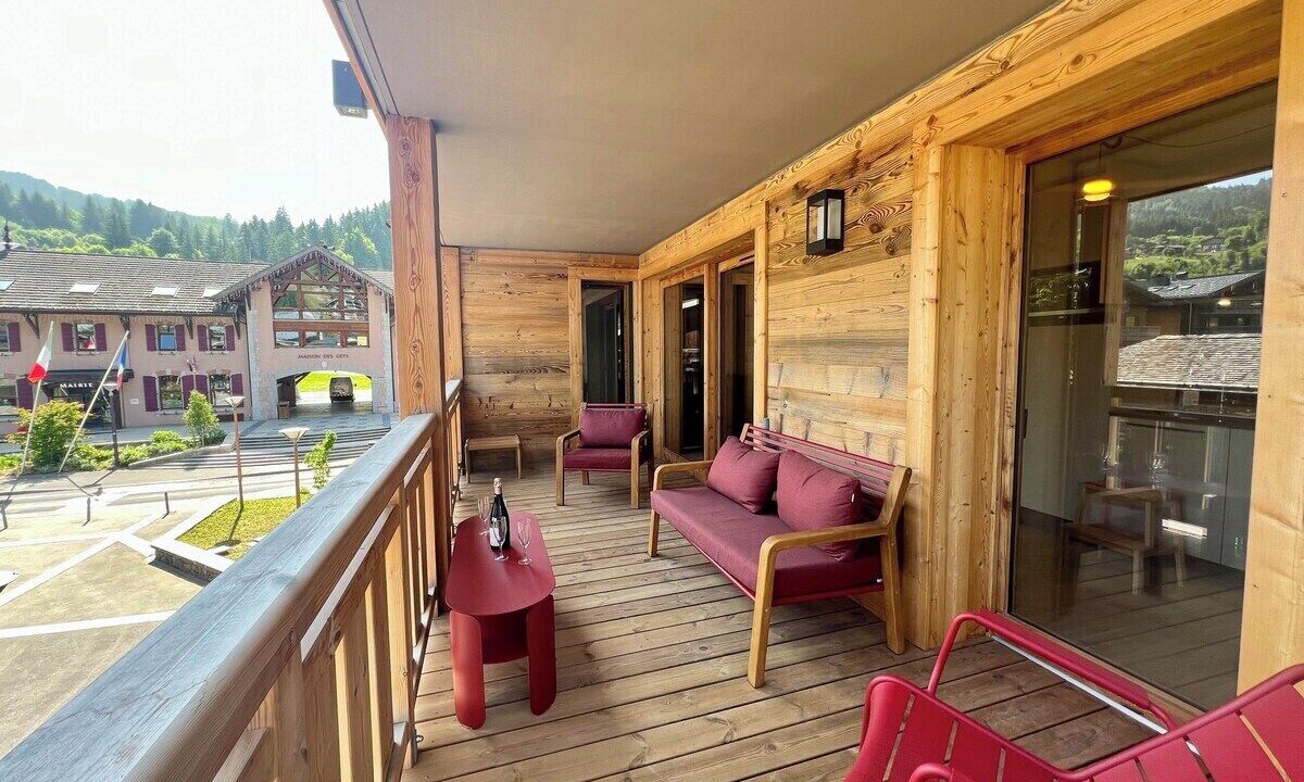 Photo of Patio Balcony in Les Gets