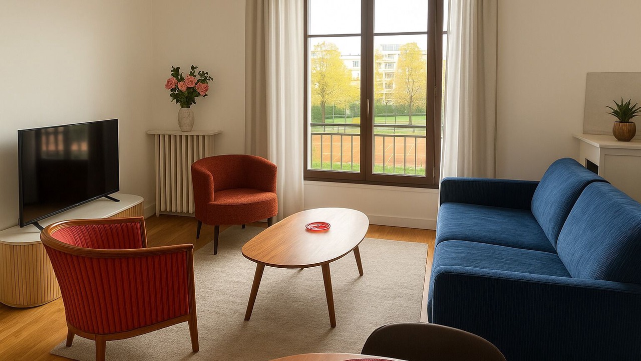 Photo of Livingroom in Parchamp–Albert Kahn