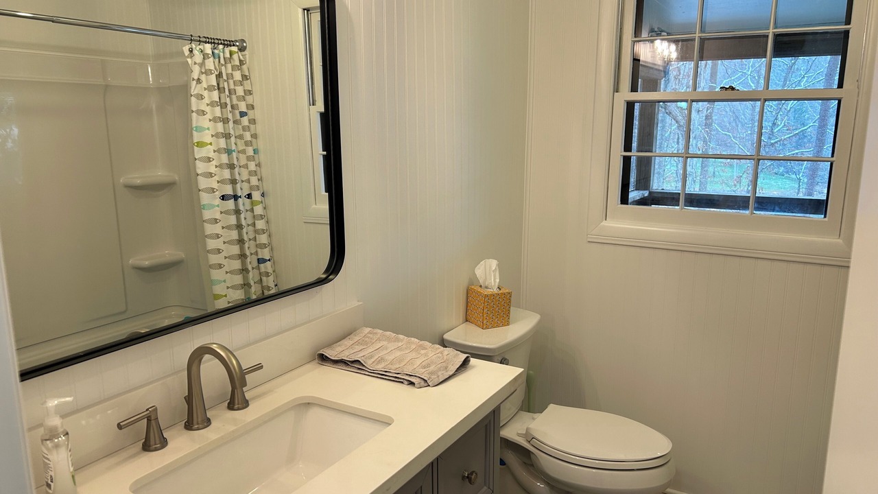 Photo of Bathroom in Blue Water