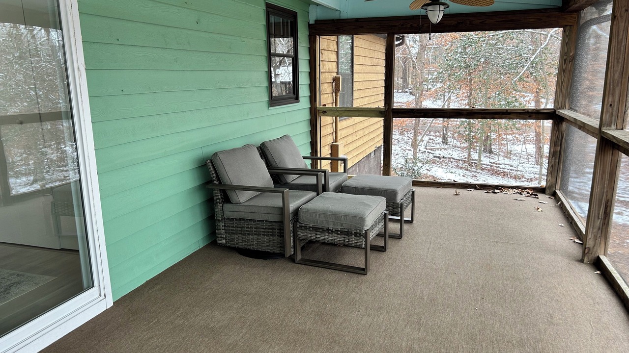 Photo of Patio Balcony in Blue Water