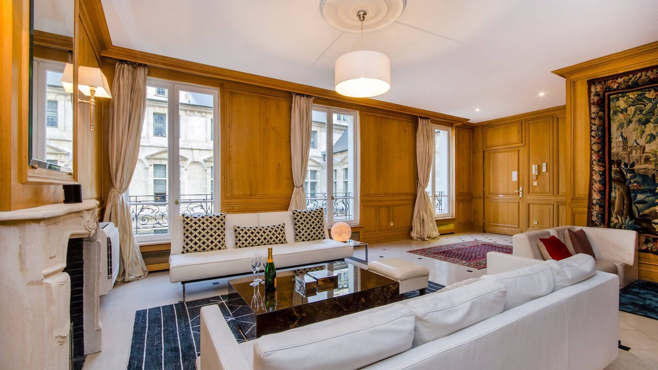 Photo of Livingroom in Quartier Sainte-Avoye