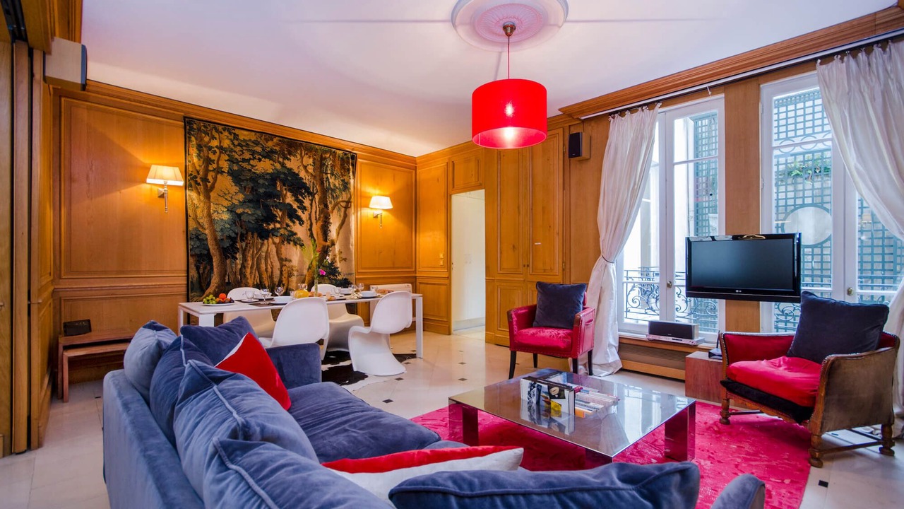 Photo of Livingroom in Quartier Sainte-Avoye