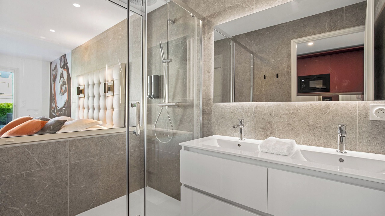 Photo of Bathroom in Naturist Village