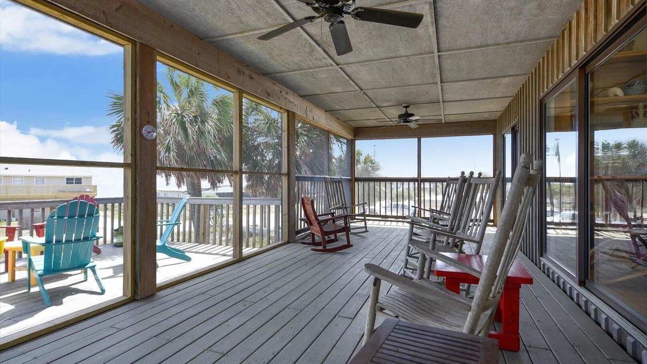 Photo of Patio Balcony in St. George Island