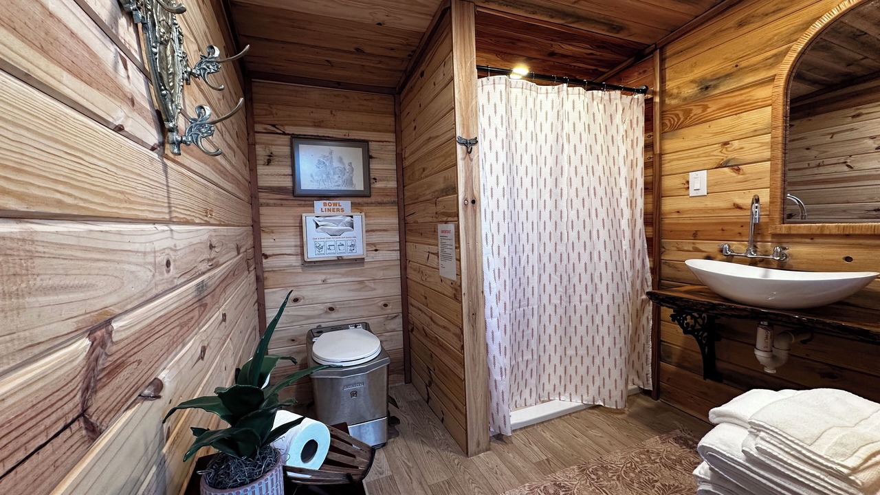 Photo of Bathroom in High Rolls Mountain Park