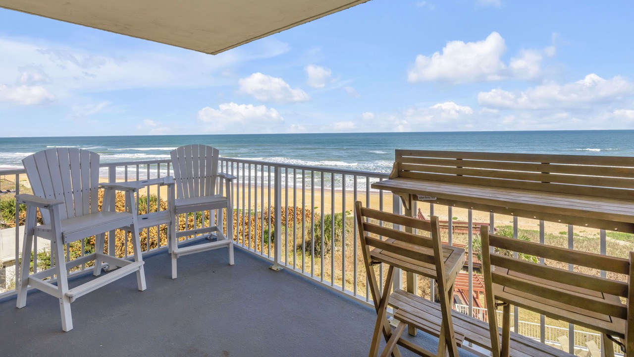Photo of Patio Balcony in Seawinds Condo