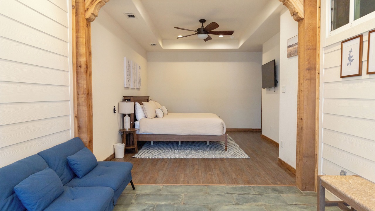 Photo of Bedroom in Log Cabin