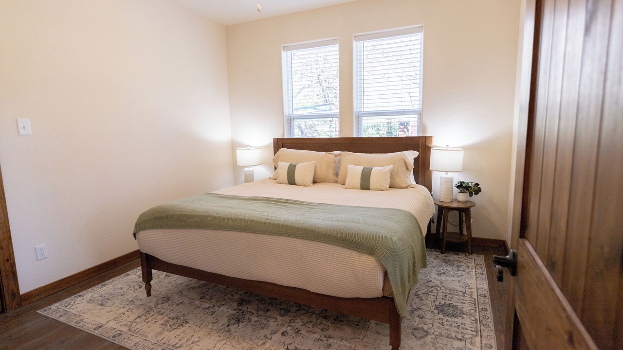 Photo of Bedroom in Log Cabin
