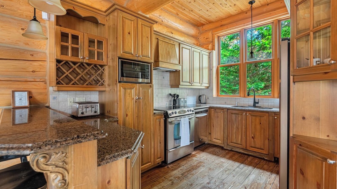 Photo of Kitchen in Fiddler Lake Resort